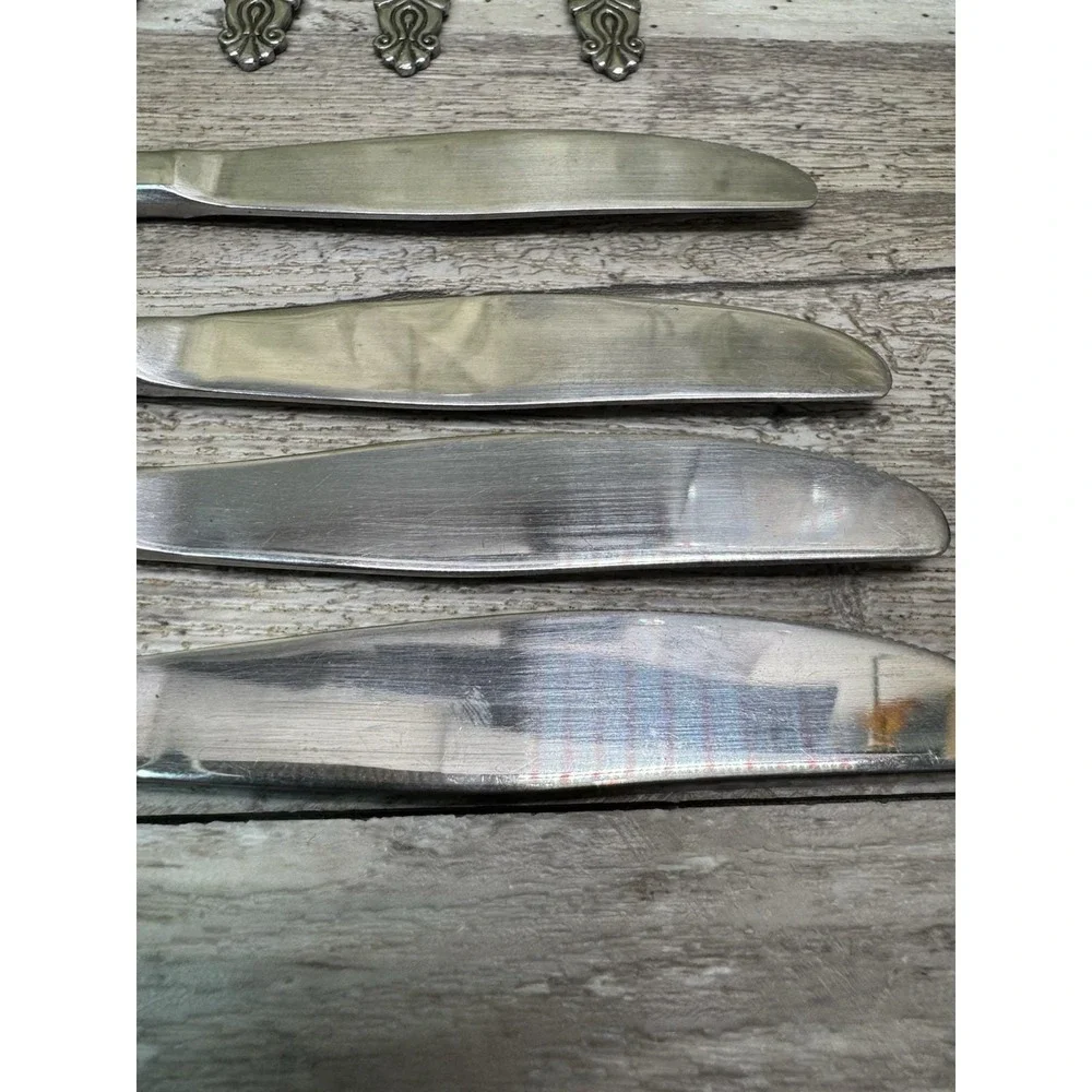 18 Japan National Stainless NST10  Flatware Forks Spoons
